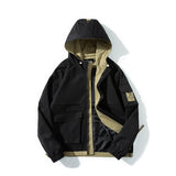 Varsity Jacket Casual Loose-Fitting Workwear Jacket Coat