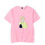 Dreamwastaken Novelty Hoodies Dream Merch Shirt Short Sleeve Round Neck Loose T-shirt