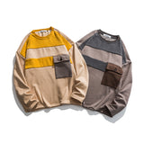 Man Fall Winter Outfis Winter round Neck Sweater Men's and Women's Hip Hop Fleece Pullover
