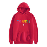Drippy Hoodies Fall/Winter Bad Bunny Loose Velvet Padded Hooded Sweatshirt