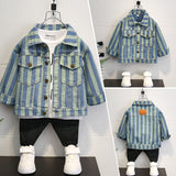 Toddler Boys Jackets Children's Clothing Boys Autumn Wear Denim Jacket Children's Clothing