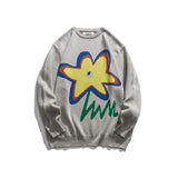 Man Fall Winter Outfis Winter round Neck Sweater Men's and Women's Loose Sweater