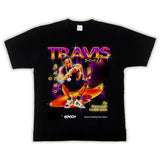 Travis Scott Shirt Hip Hop Loose Printed Short-Sleeved T-shirt Vintage
