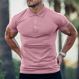 Polo Shirts Cotton Short Sleeve Men's Shirt Casual Fashion Tops