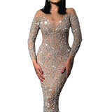 Kim Kardashian Marilyn Monroe Dress Spring Slim-Fitting Sexy Dress Evening Dress