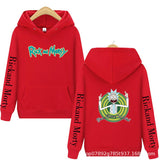 Rick and Morty Tracksuit Pullover Hoodie Sweatshirts Printed Lettered Casual Sports Hip-Hop Sweater Men's Ladies Hoodie