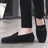 Loafers for Men Spring/Summer Fashion Men's Slip-on Gommino Men's Shoes Slip-on British Casual Lazybones' Shoes