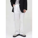 Men Suit Pants Men's Design Straight Casual Suit Pants