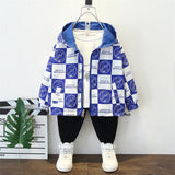 Toddler Boys Jackets Boy's Jacket Autumn Both Sides Wear Jacket Children