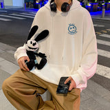 Smiley Face Hoodie Fall Hoodie Men's Loose