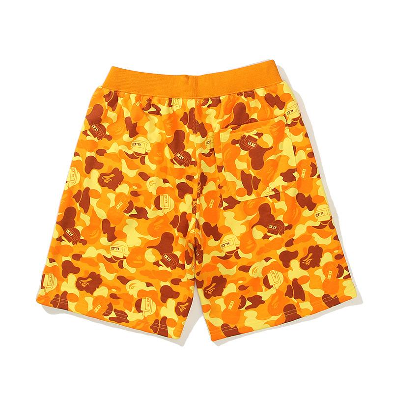 Shark Print Shorts Summer Shorts Men and Women Casual Loose Couple Camouflage Pants Women