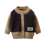 Toddler Boys Jackets Autumn Knitted Sweater Baby Clothes