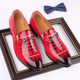 Indo Western Shoes British Bright Leather Fashion Pointed Men's Shoes Men's Shoes