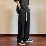 Men Cargo Pants Overalls Men's Loose Straight Casual Trousers