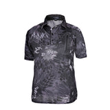 Tactics Style T Shirt for Men T-shirt Outdoor Casual Lapel Short Sleeve