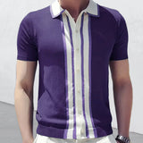 Polo Shirts Summer Polo Shirt Men's Short-Sleeved Sweater