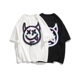 Men 'S T-shirt Short Sleeve T-shirt Men 'S Hip Hop Loose Cotton Half Sleeve T-shirt Top