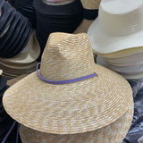 Straw Hat Big Brim Jazz Wheat-Straw Hat Women