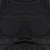 Burkini Swimwear Muslim Fashion Outfits Plus Size Long Sleeve Trousers Black Slimming Women's Swimwear