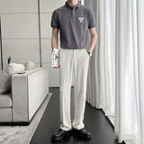 Men Polo Shirts Lapel T-shirt