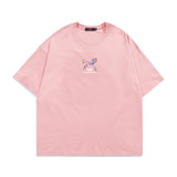 2022 Summer Man Outfits Graffiti Printing T-shirt
