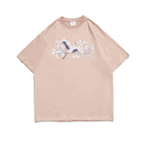 Men 'S T-shirt Summer Round Neck Loose Casual Short-Sleeved T-shirt Cotton Men 'S All-Match Half-Sleeved Loose Tee