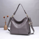 The Teacher Tote Spring and Autumn Fashion Genuine Leather Women Bag Portable Crossbody Bag Cowhide
