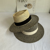 Straw Hat Summer Retro Flat Top Hat