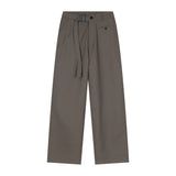 Men Suit Pants Men's Loose Suit Pants Solid Color Suit Pants