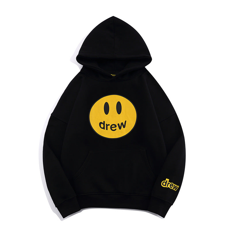 Justin Bieber Drew House Hoodie Winter Hooded Sweater Couple Coat