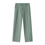 Men Suit Pants Men's Clothing Spring and Summer Loose Casual Green