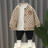 Toddler Boys Jackets Boys' Jacket Baseball Uniform Spring and Autumn
