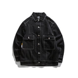 Letterman Jacket Outfit Senior Jackets Varsity Baseball Coat Workwear Jacket Men's Autumn Vintage Baseball Uniform