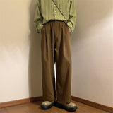 Men's Suit Pants Men's Draping Effect Oversize High-Grade Loose Pants