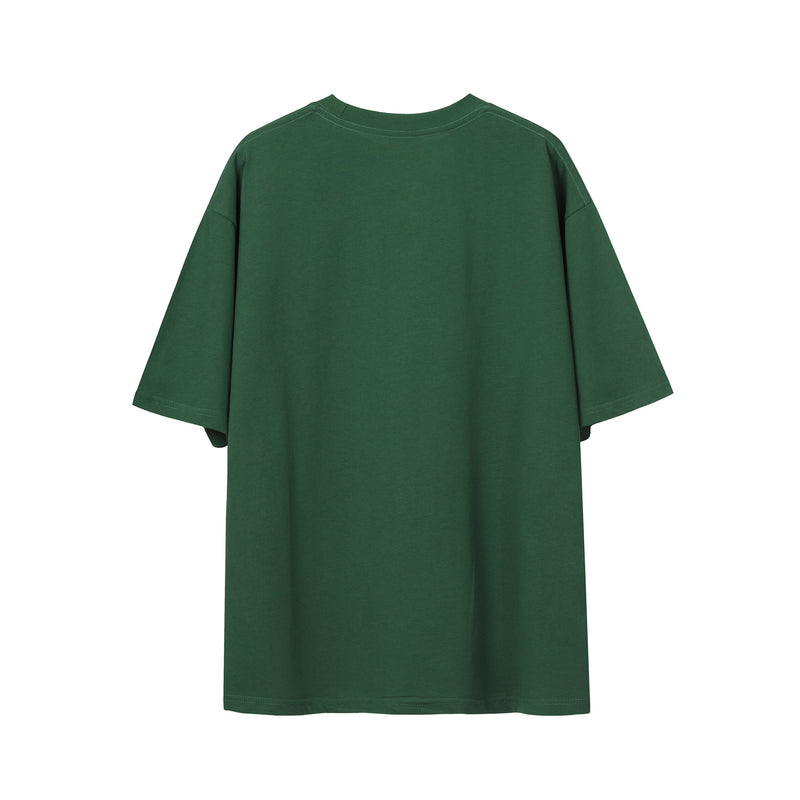 Man Tees Summer Fashion Brand Heavy Short Sleeve T-shirt