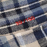 Mens Flannel Jacket Destroyed Plaid Shirt Flannel Vibe Style Shirt Coat