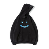 Smiley Face Hoodie Hooded Sweater Men's Loose Large Size Autumn and Winter