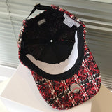 Yankee Baseball Cap Autumn and Winter Woolen Peaked Cap Women's Baseball Cap