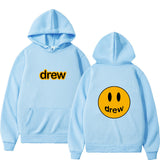 Drippy Hoodies Smiley Face Drew Biber Same Style Sweatershirt