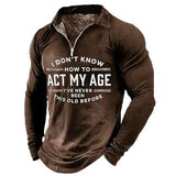 Polo Shirts Casual Long-Sleeved Shirt Trendy Men