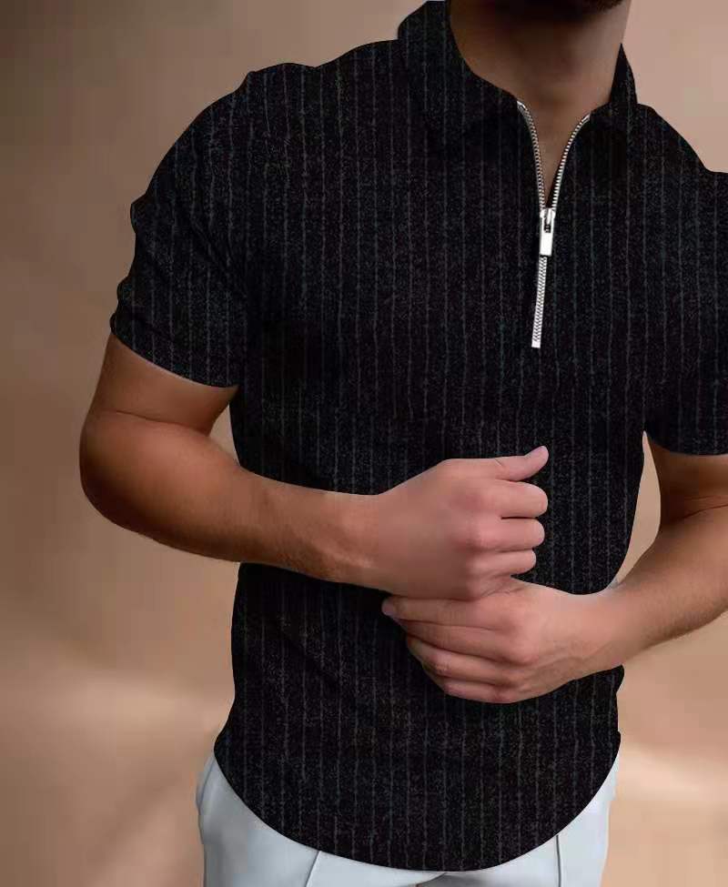Polo Shirts Summer Polo Shirt Short-Sleeved Men's T-shirt