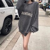 Fog Essentials Sweatshirt Fear Of God Fog Essentials Sweatshirt Letter Pullover Knitwear Sweater High Street Men and Women Sweater