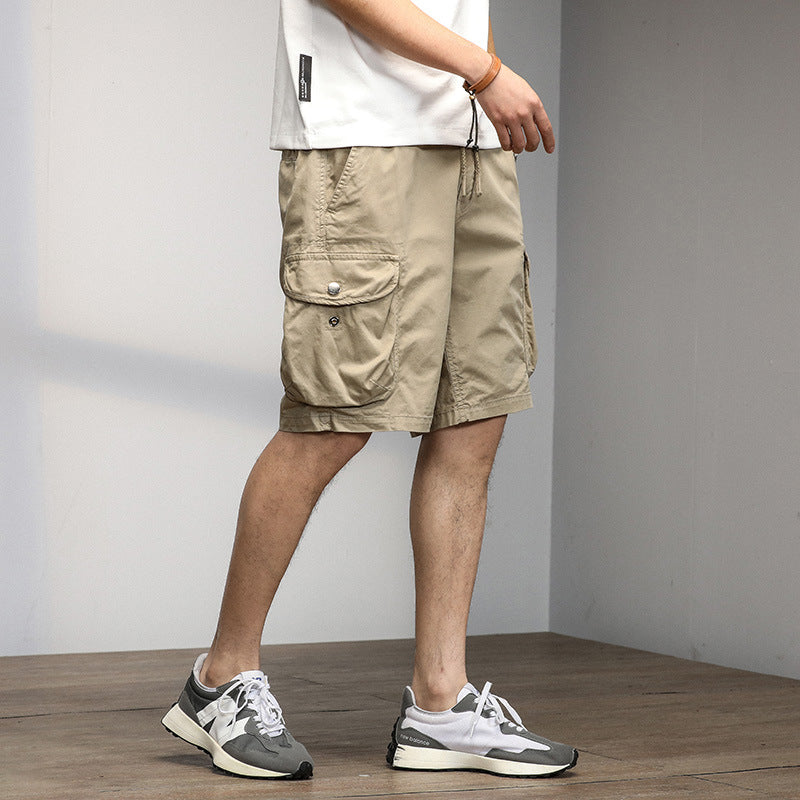 Men Shorts Men's Casual Summer Loose Track Pants