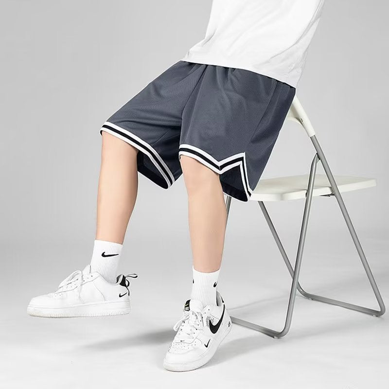 Men Shorts Men's Summer Breathable and Loose Sports Pants