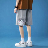 Summer Men Shorts Summer Casual Pants Straight Loose Sports Pants
