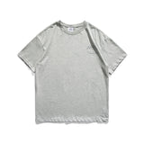 Varsity Jacket for Men Unisex T-shirt Summer Printed Loose Round Neck Pullover