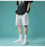 Summer Men Shorts Straight Shorts