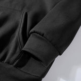 Skeleton Hoodie Vintage Printed Zipper Hooded Sweatshirt Angel Bones Wings Men's and Women's Coats