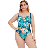 Women Plus Size Swimming One-Pieces One-Piece Swimsuit