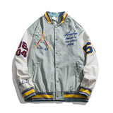 Letterman Jacket Outfit Senior Jackets Varsity Baseball Coat Men's Spring and Autumn Jacket